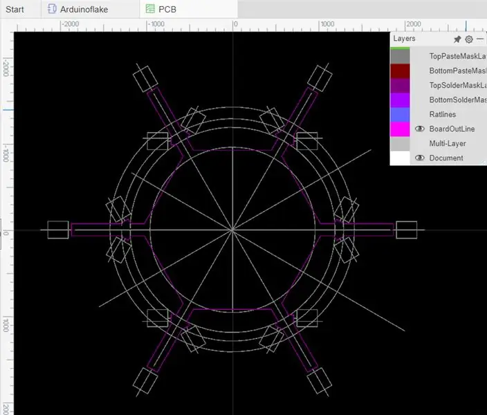 Creación de diseño de PCB