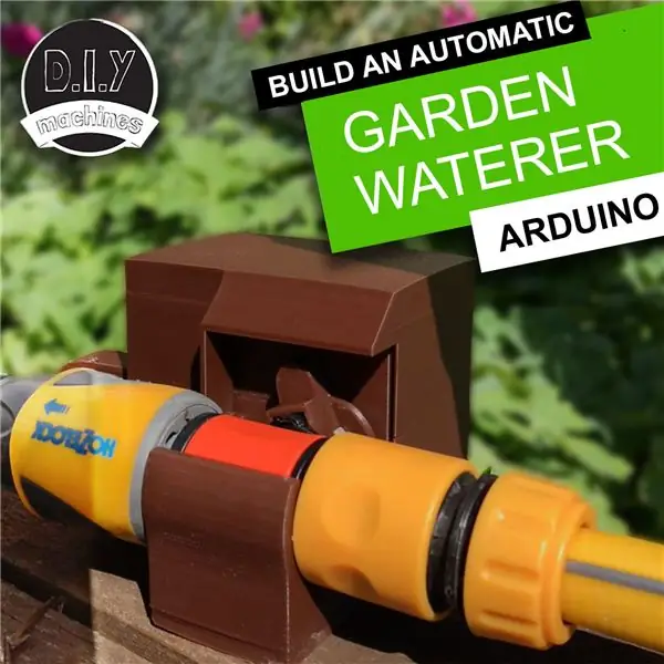 Automatischer Gartenbewässerer | 3D gedruckt | Arduino