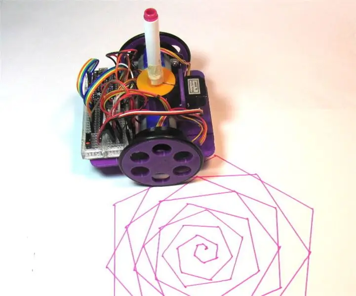 Robot de dibujo de bajo costo compatible con Arduino: 15 pasos (con imágenes)