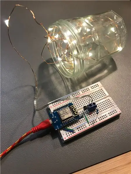 DIY IoT -seadmed LED -stringide abil