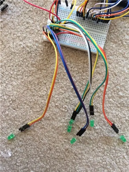 Pas 4: el Breadboard Circut