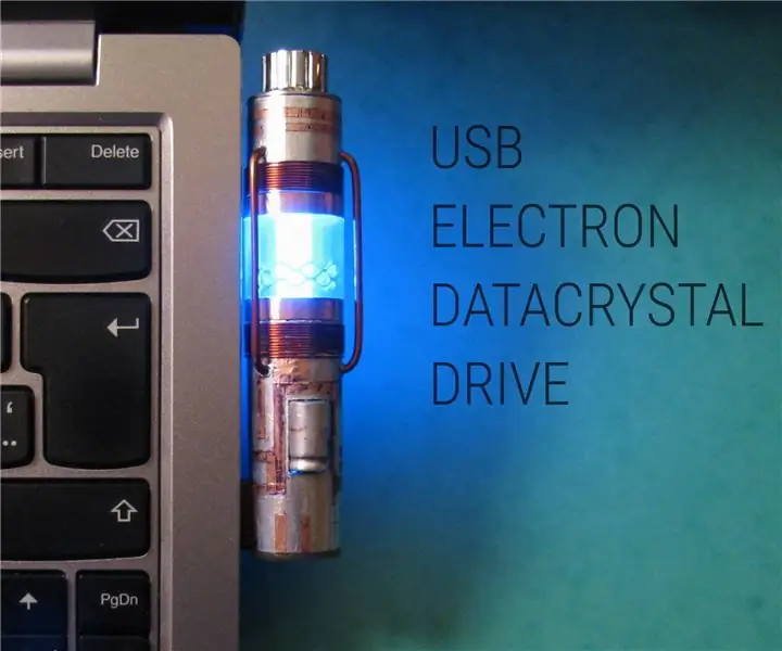 Ретро-футуристический USB-накопитель: 16 шагов (с изображениями)