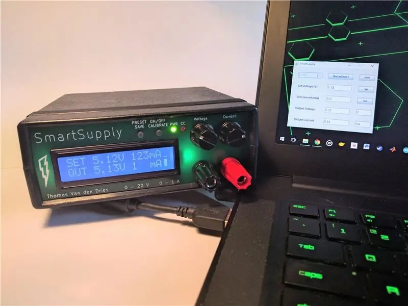 Digital batteridrevet strømforsyning