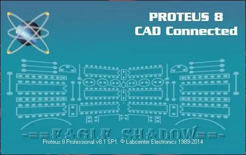 Simulating Tsim Kev Tshawb Fawb+PCB ntawm Proteus