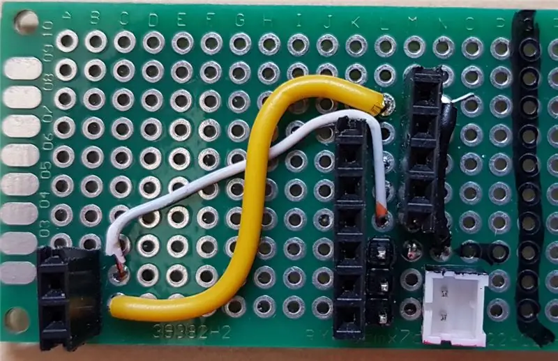 Verbindings op prototiperingsbord