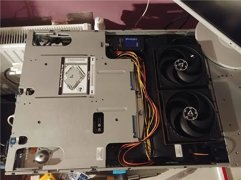 HP DL380 G6'ya 140 Sessiz Fan takın