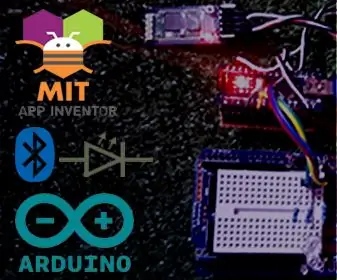 Arduino LED/Strips RGB Bluetooth (Arduino + ממציא אפליקציות): 5 שלבים