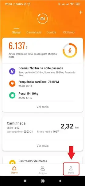 Configurați Mi Fit