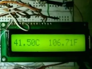 Kako narediti termometer z Arduino in LM35