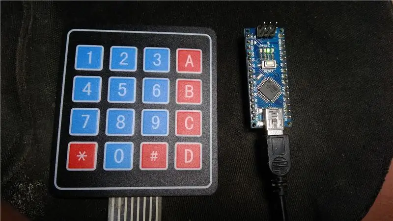 Connecteu el teclat a Arduino