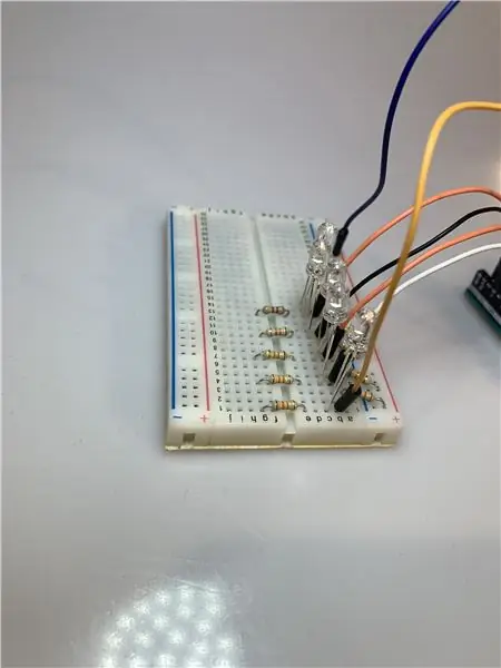 Breadboard орнотуусун түзүү жана контролерди туташтыруу