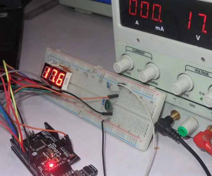 Voltmeter Digital Dengan CloudX: 6 Langkah