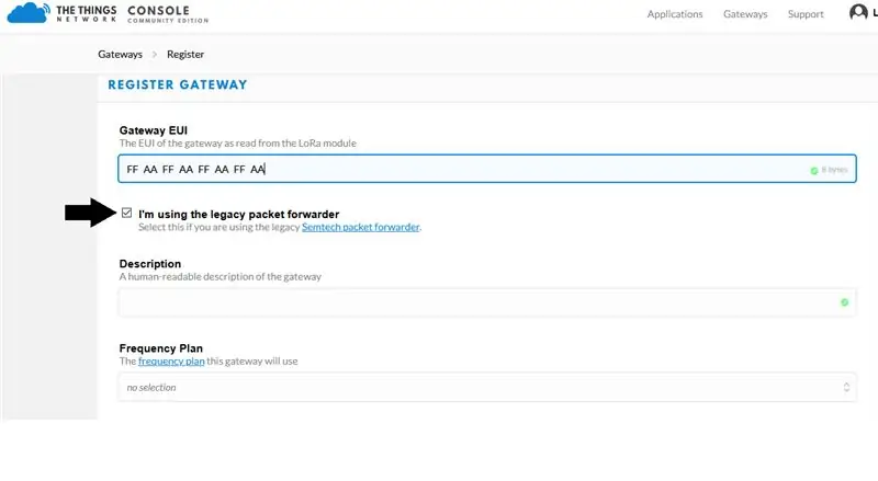 Crea Un Gateway En the Things Network