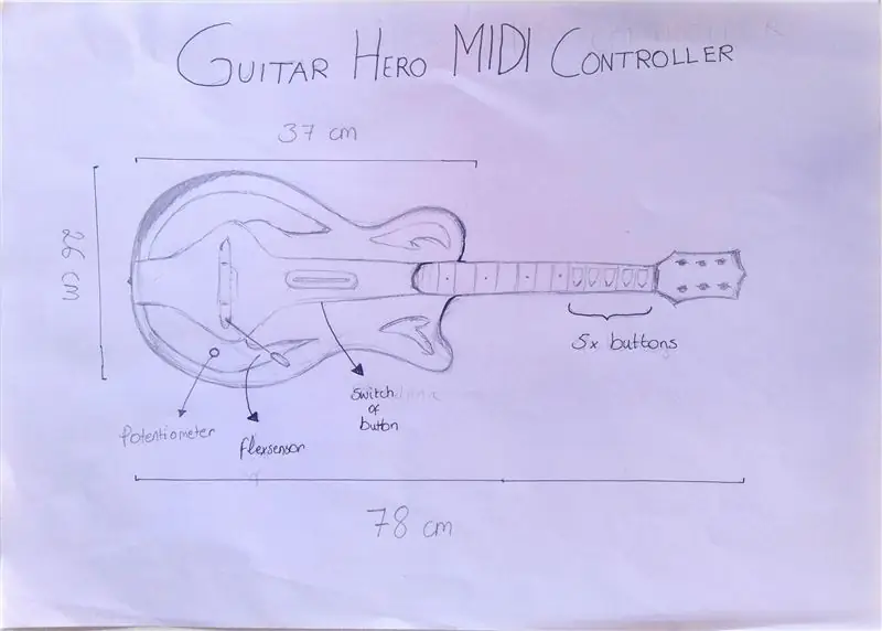 Gitara Qəhrəmanı Arduino Layihəsi