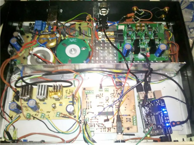 DIY ՝ աուդիո DAC - DSD, MP3 և ռադիո Volumio նվագարկիչ