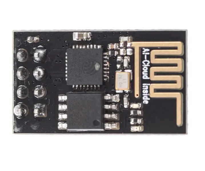 Flash AT Command Firmware naar ESP01-module (vereist een USB-naar-TTL-adapter): 5 stappen