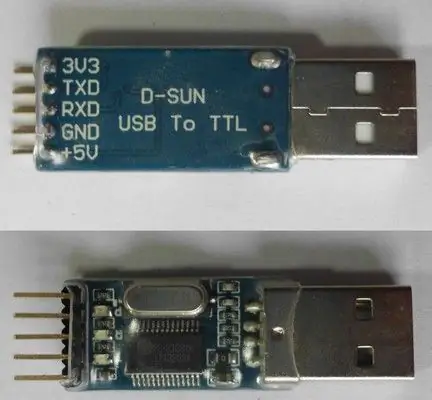 Micrologiciel de commande Flash AT vers module ESP01 (nécessite un adaptateur USB vers TTL)