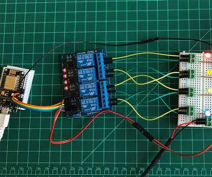 Node MCU Na Moduli ya Kupitisha Bandari 4, Programu ya Blynk, IFTTT na Nyumba ya Google. Faida ?: 5 Hatua