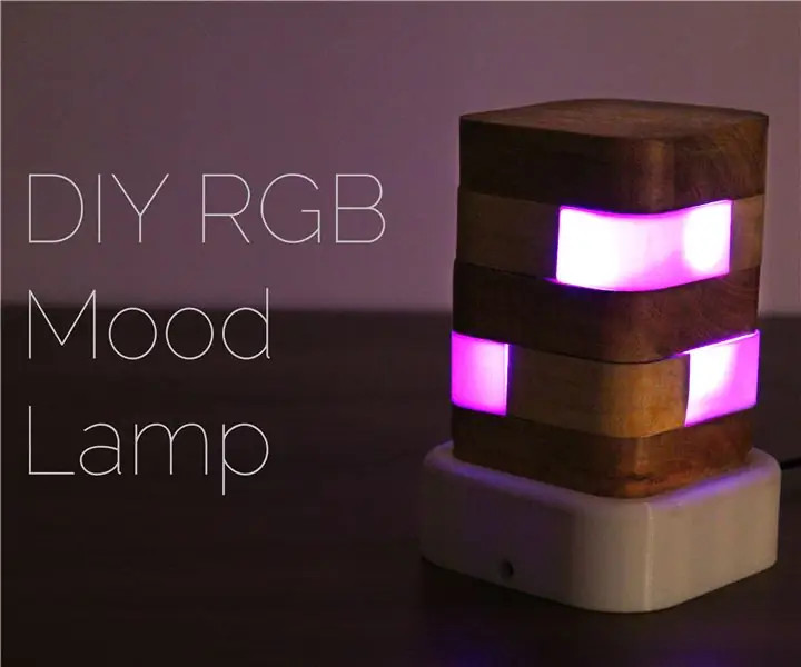 Орчин үеийн RGB Mood Lamp: 7 алхам (зурагтай)