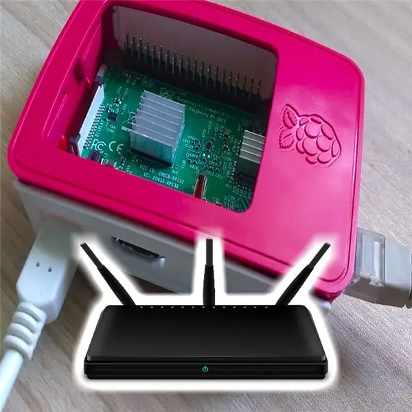 Utilitzeu Raspberry Pi 3 com a encaminador