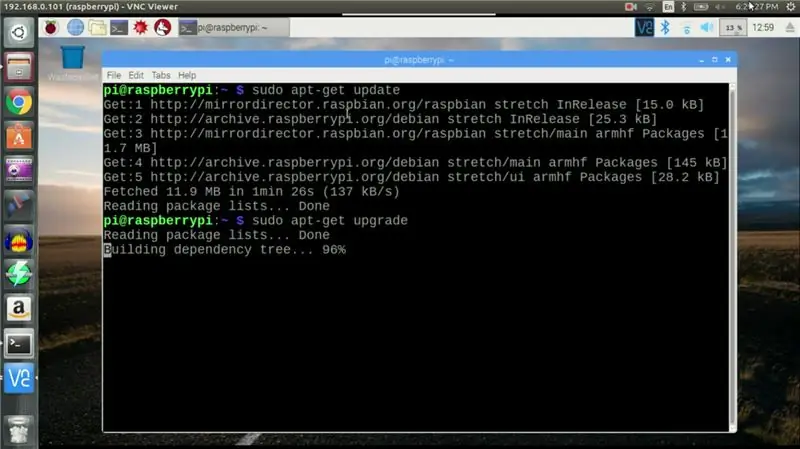 Actualizarea Raspberry Pi