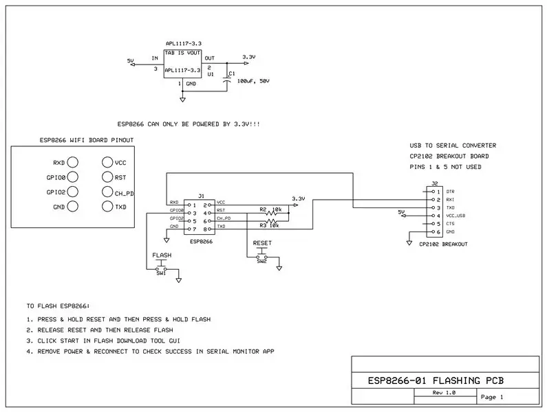 Bliká ESP8266