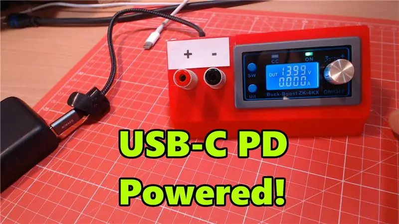 USB-C Powered Bench Power Supply