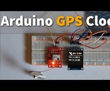 Arduino GPS-Uhr mit Ortszeit mit NEO-6M-Modul - Gunook