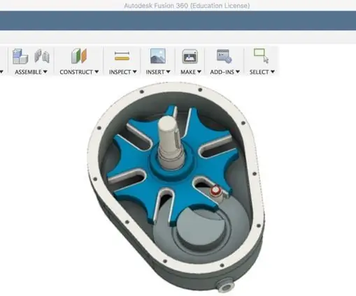 Pagdaragdag ng Mga Sanggol at Mga Sets sa Pakikipag-ugnay sa isang Geneva Drive sa Fusion 360: 7 Mga Hakbang