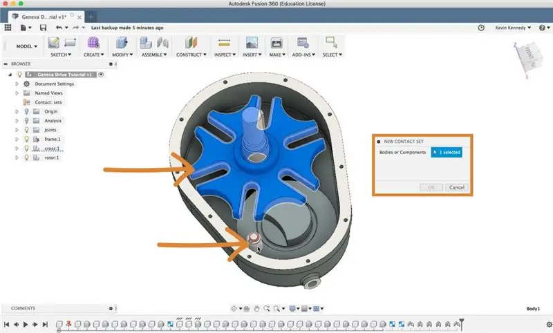 Configurar o conjunto de contatos