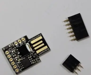 Darba sākšana ar Digispark Attiny85, izmantojot Arduino IDE: 4 soļi