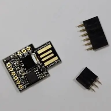 Prvi koraci s Digisparkom Attiny85 pomoću Arduino IDE -a