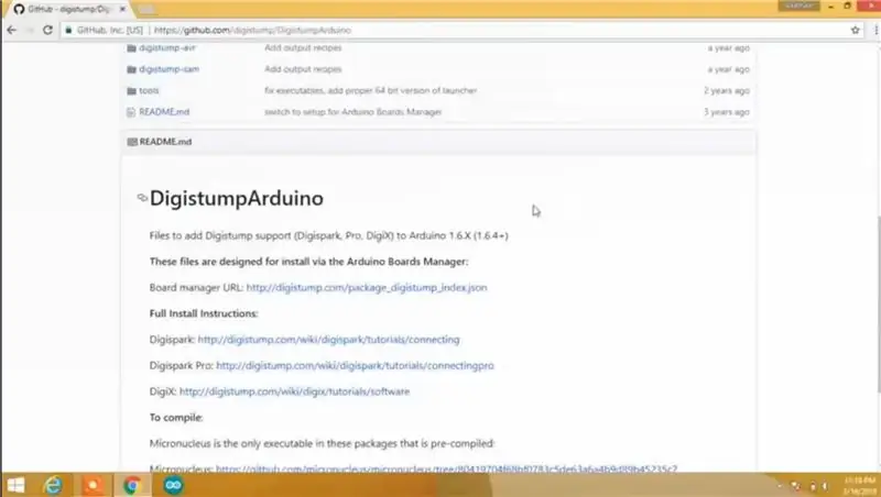 Installige Digisparki plaadid Arduino IDE -sse