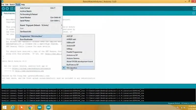 Arduino IDE yordamida Digispark kartasini dasturlash