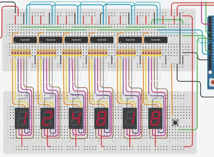 Simularea unui circuit mare și complex (ceas cu termometru și contor Lux)