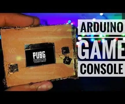 Arduino Kullanarak Kendin Yap Oyun Konsolu: 4 Adım