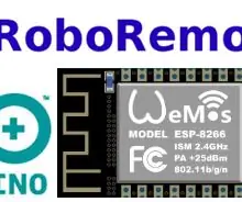 RoboRemo ESP8266 Εύκολος έλεγχος: 5 βήματα