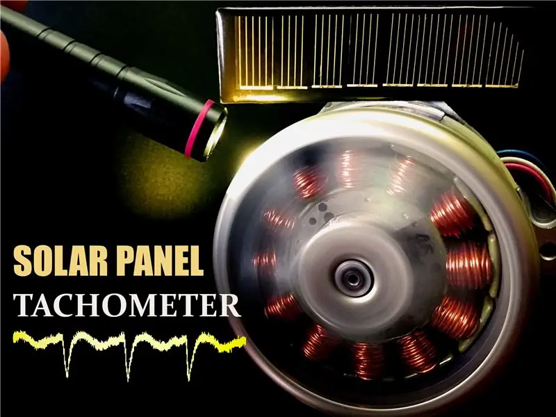 TACHOMETER SOLÁRNY PANEL: 5 krokov