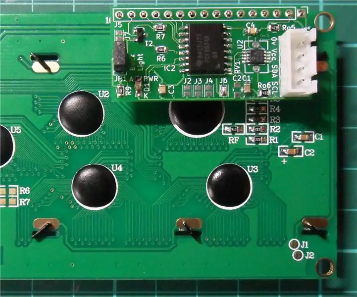 Uber I2C LCD контролерен модул: 6 стъпки