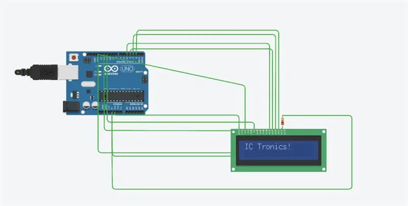 Bashkangjitni ekranin LCD në bordin Arduino Leonardo