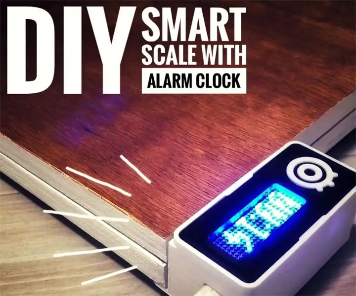 Ойготкуч саат менен DIY Smart Scale (Wi-Fi, ESP8266, Arduino IDE жана Adafruit.io менен): 10 кадам (Сүрөттөр менен)