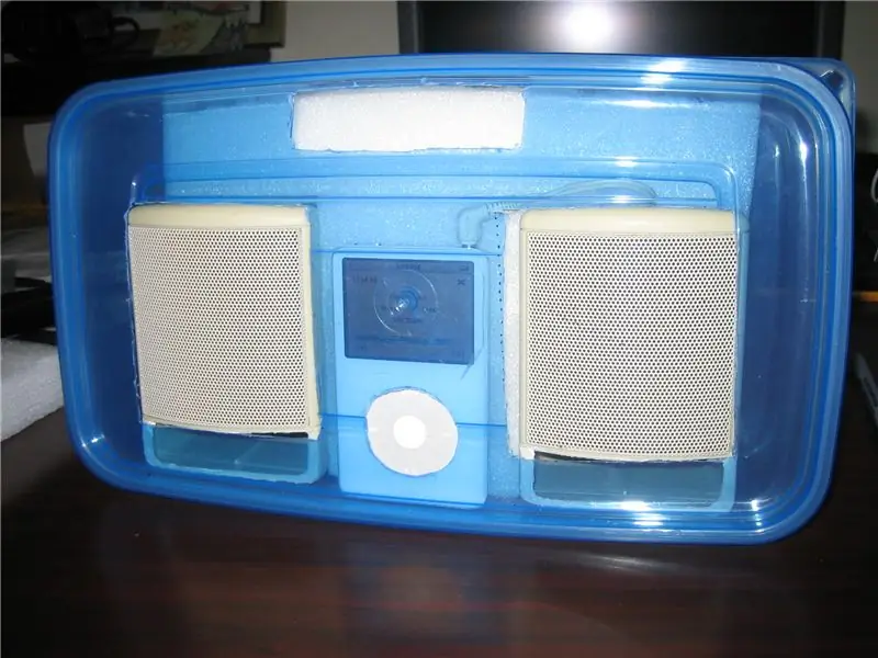 Tupperware IPod Boombox