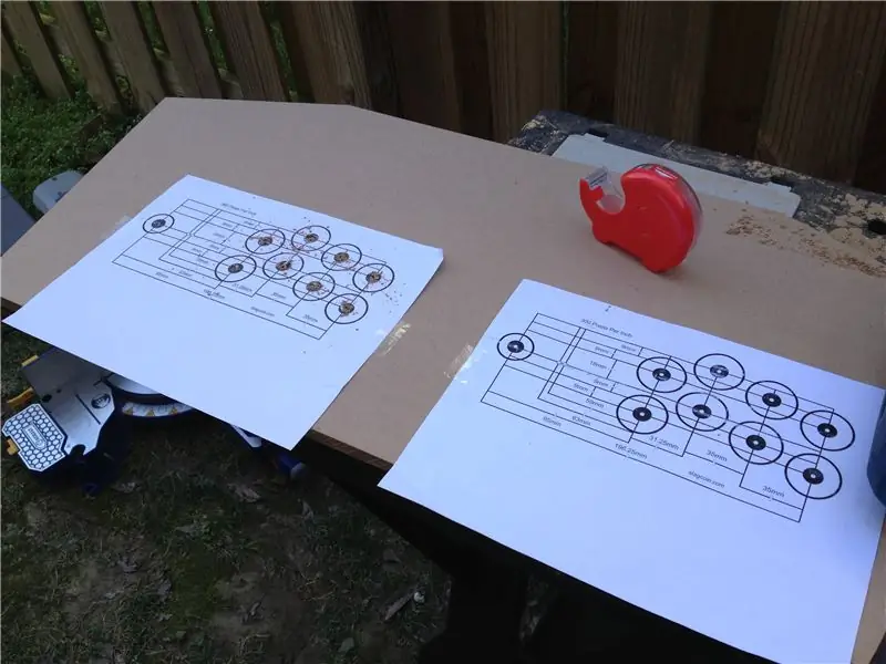 Ottieni il layout del tuo pulsante e trasferiscilo sul pannello superiore