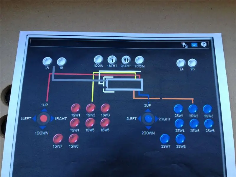 Pag-kable ng mga Pindutan at Joystick at Pag-mount sa IPAQ Board