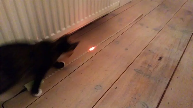 Arduino Nano LED Şerit Kedi Oyuncak