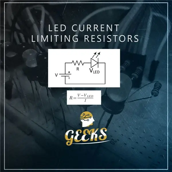 Resistores de limitação de corrente de LED