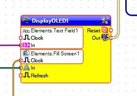 Vo Visuine: Pridajte komponent OLED LCD