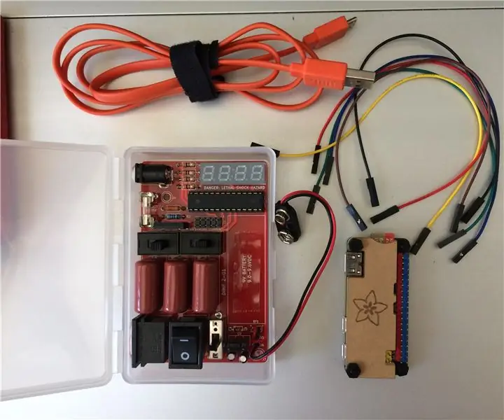 Hoe om 'n Raspberry Pi se GPIO-penne en Avrdude te gebruik om DIMP 2 of DA PIMP 2 van Bit-bang te program: 9 stappe