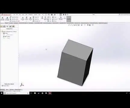 Esercitazione sulla tabella dati SolidWorks: 5 passaggi