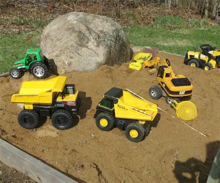 Konversi Tonka Truck RC Dengan Dump dan 4WS Quad Steering: 6 Langkah (dengan Gambar)